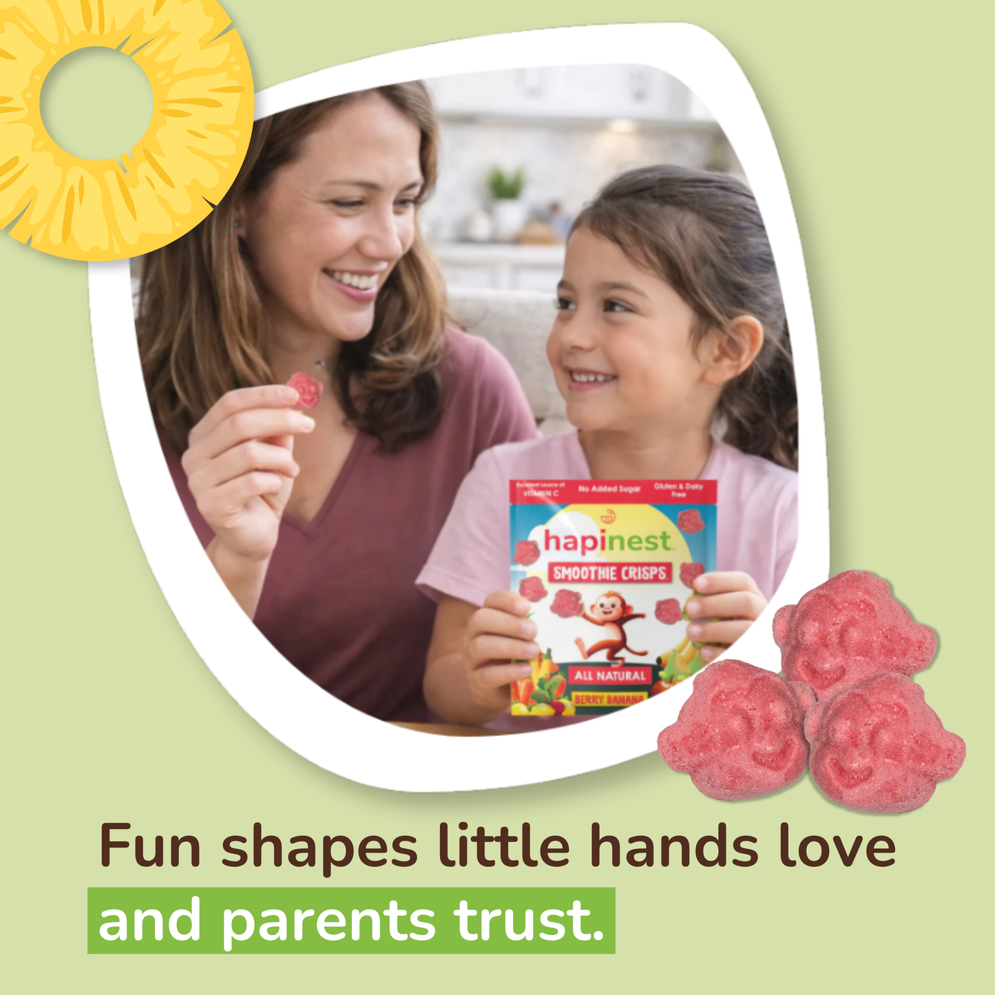 Berry Banana - Hapinest | Freeze Dried Fruits & Veggies