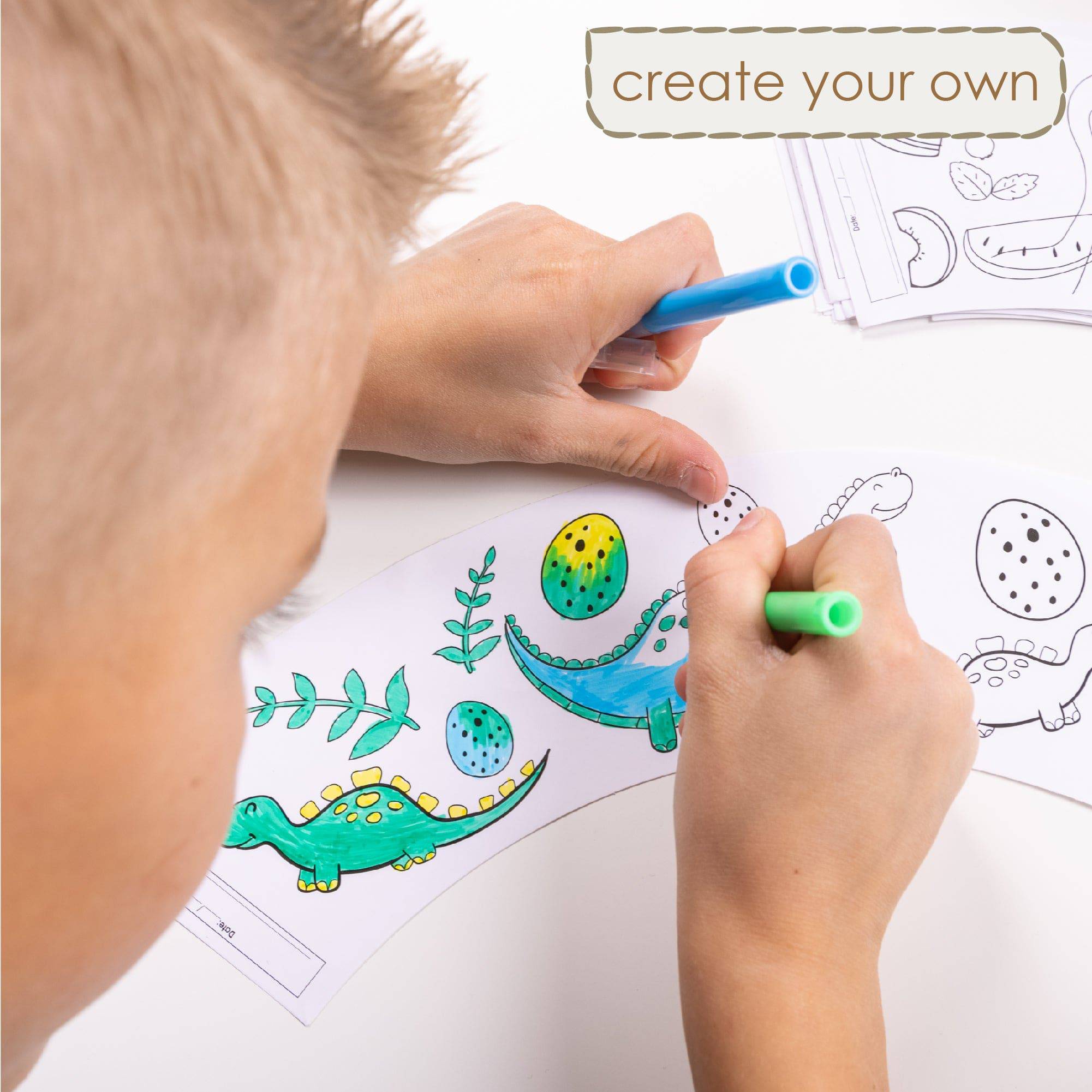 Doodling Pots Flower Garden Growing - Craft Kit - Hapinest