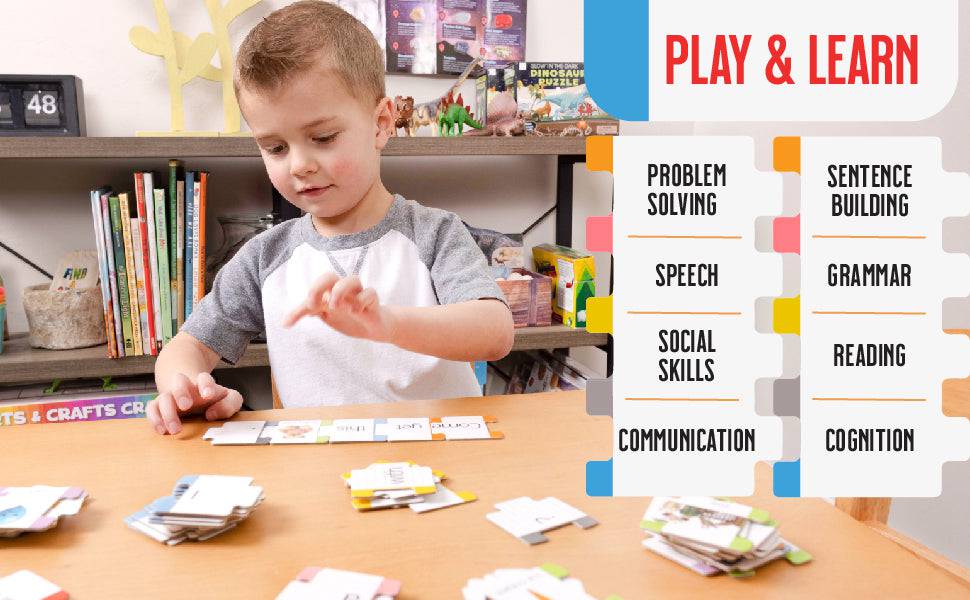 Sentence Building Learning Game - Hapinest