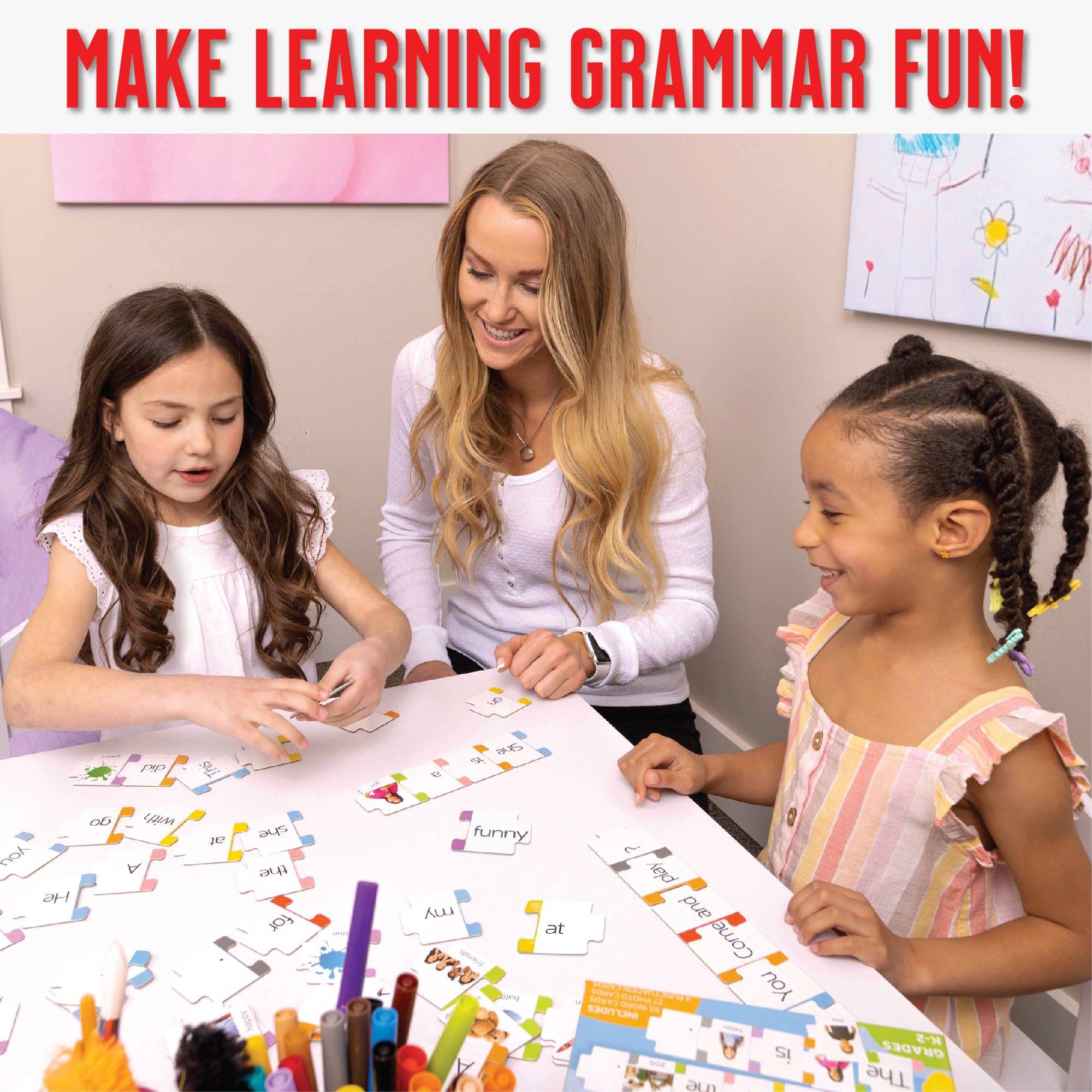 Sentence Building Learning Game - Hapinest