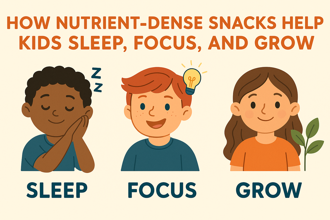 Hapinest - How Nutrient-Dense Snacks Help Kids Sleep, Focus, and Grow