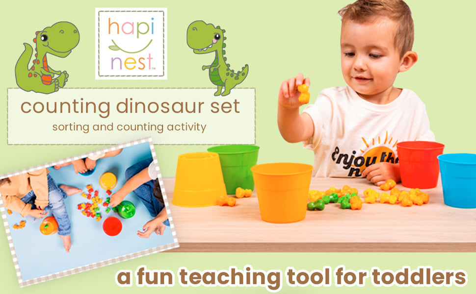 Pre-School Learning Toys: Counting Dinosaurs