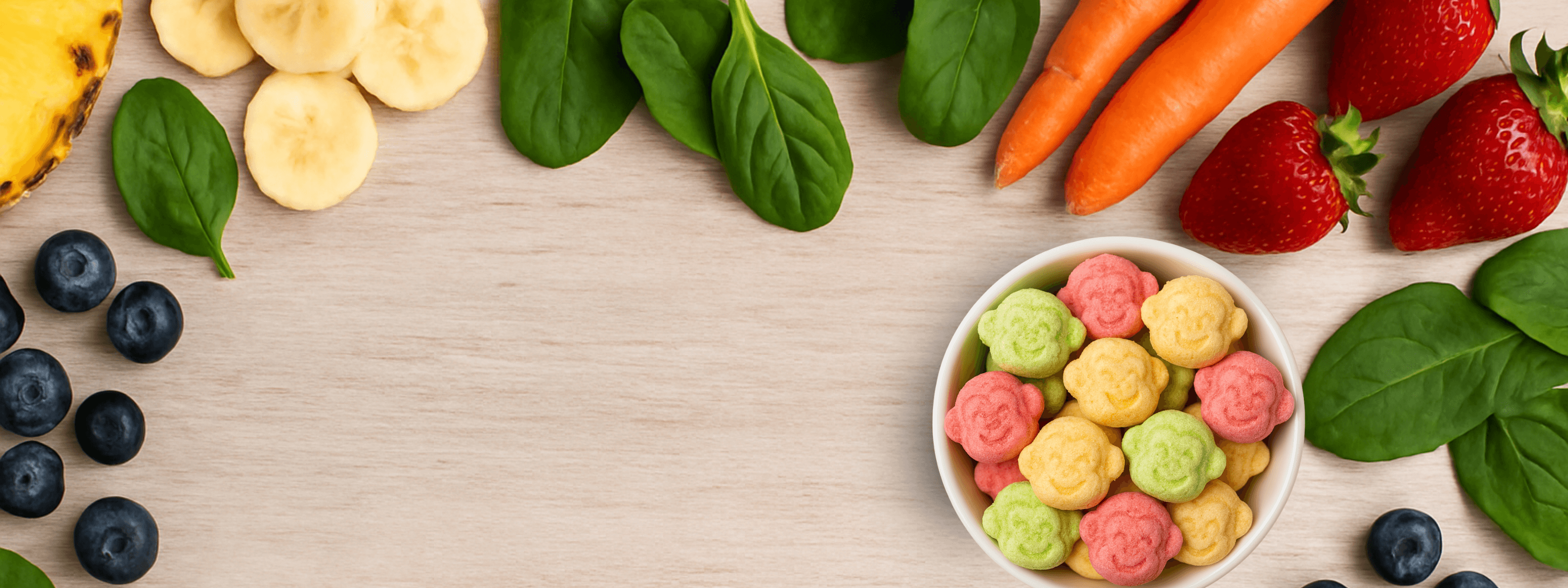 Hapinest Freeze Dried Fruit and Veggie Snacks for Kids