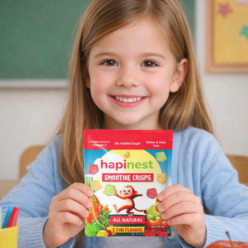 Hapinest Smoothie Crisps School Snack