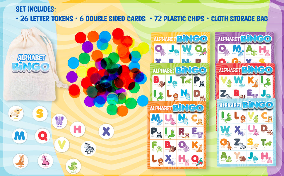 Alphabet Bingo Learning Game