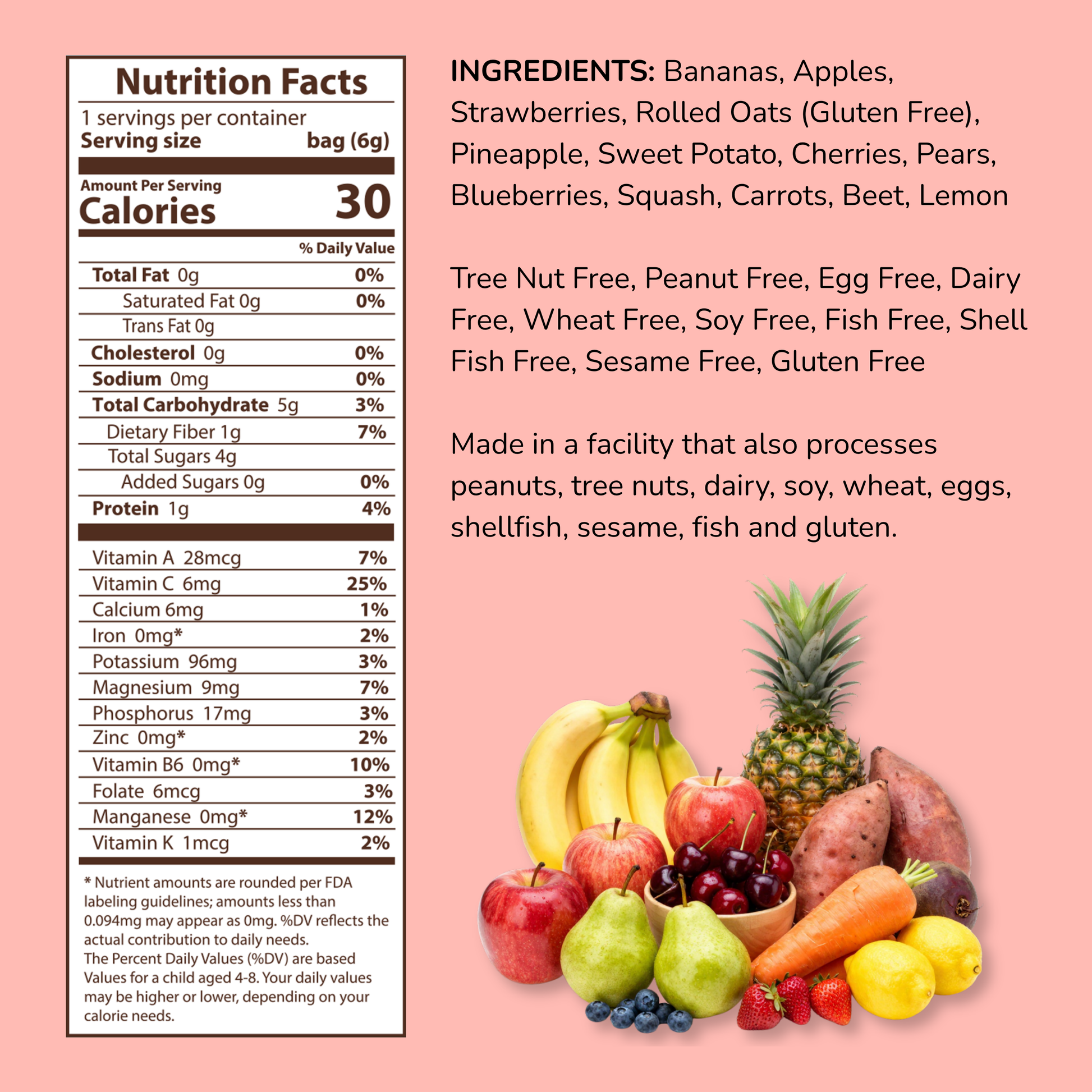 Berry Banana - Hapinest | Freeze Dried Fruits & Veggies
