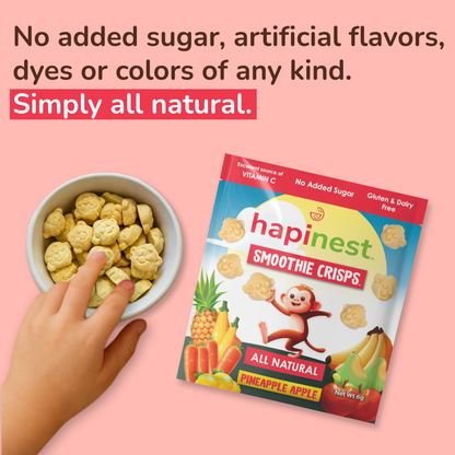 Pineapple Apple - Hapinest | Freeze Dried Fruits & Veggies