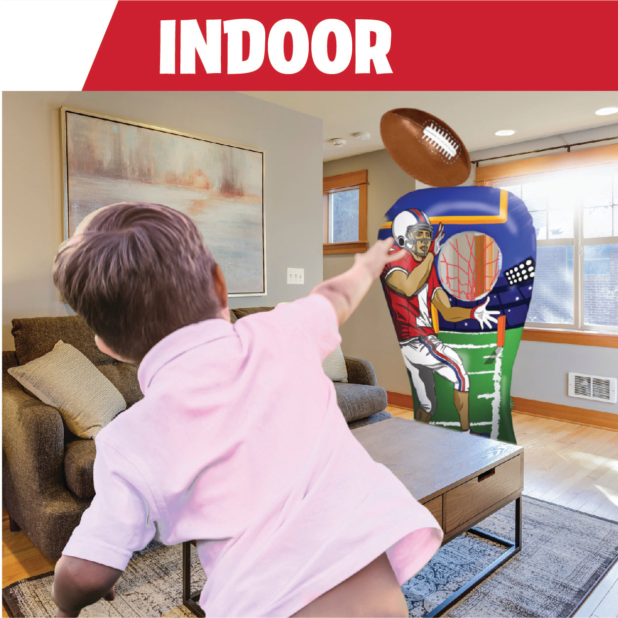 Giant Inflatable Football Toss Game