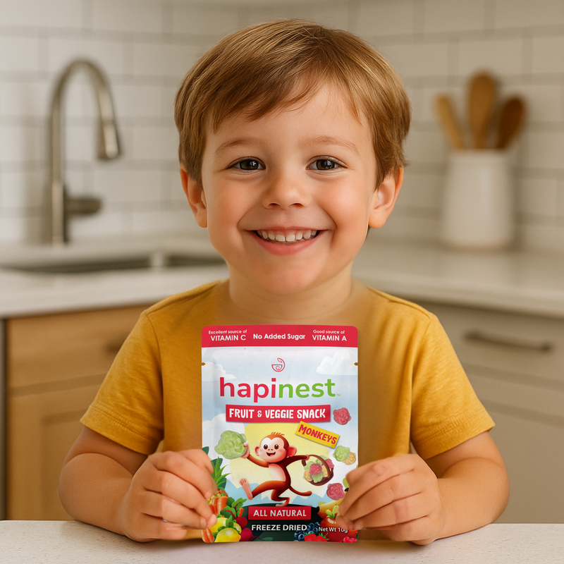Monkeys - Hapinest | Freeze Dried Fruits & Veggies