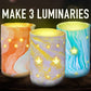 DIY Clay Luminaries - Craft Kit (JOIFULI) - Hapinest