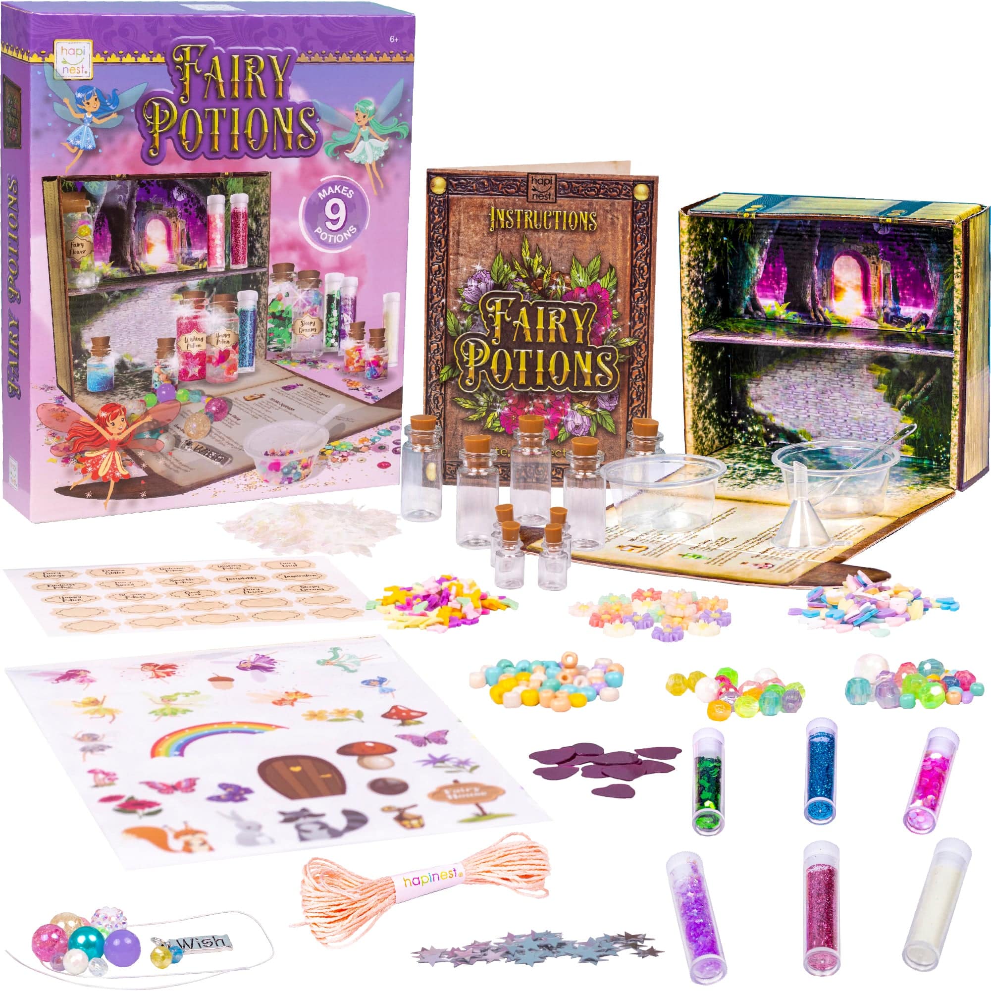 DIY Fairy Potions - Craft Kit - Hapinest