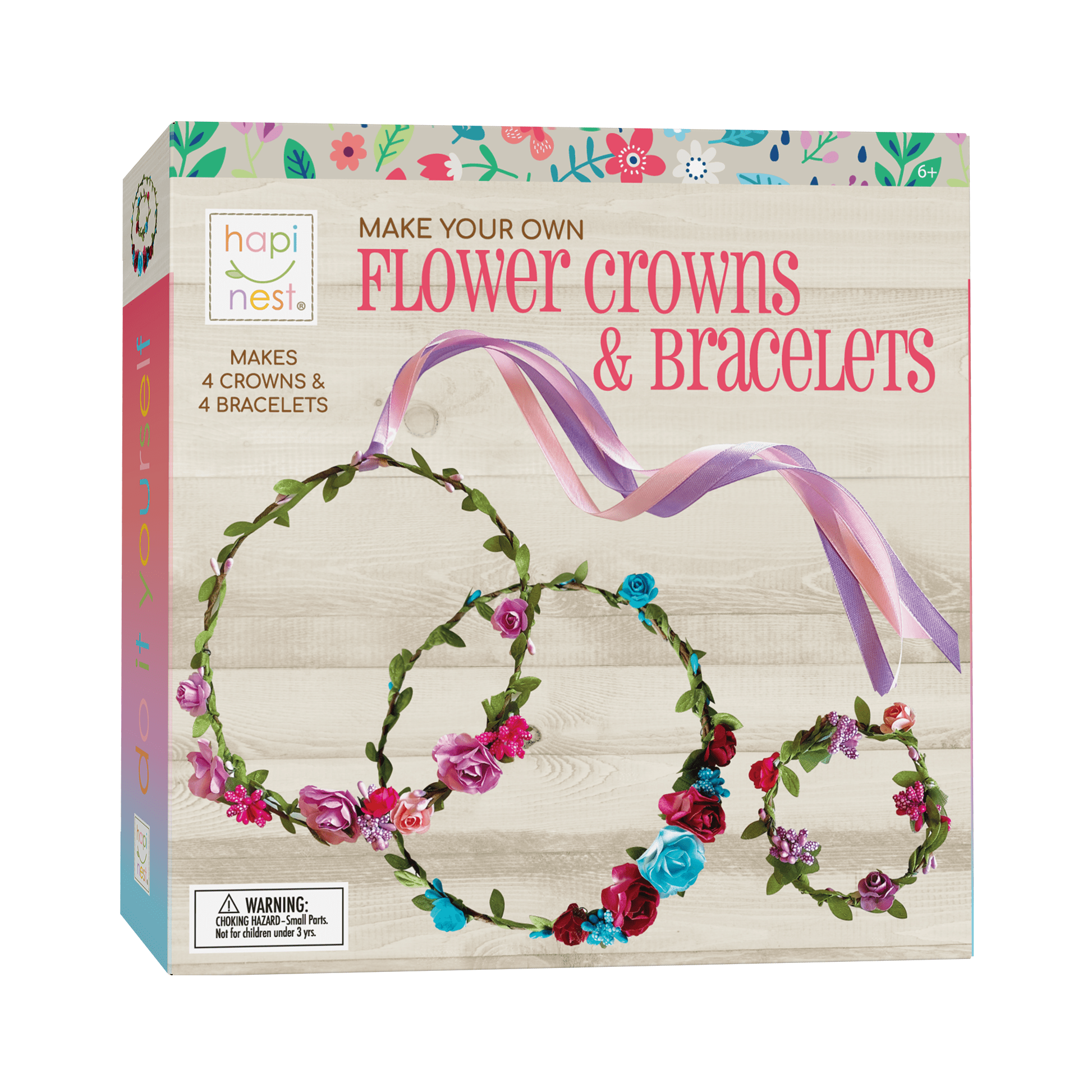 DIY Flower Crowns & Bracelets - Craft Kit - Hapinest