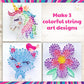 DIY String Art - Craft Kit - Hapinest