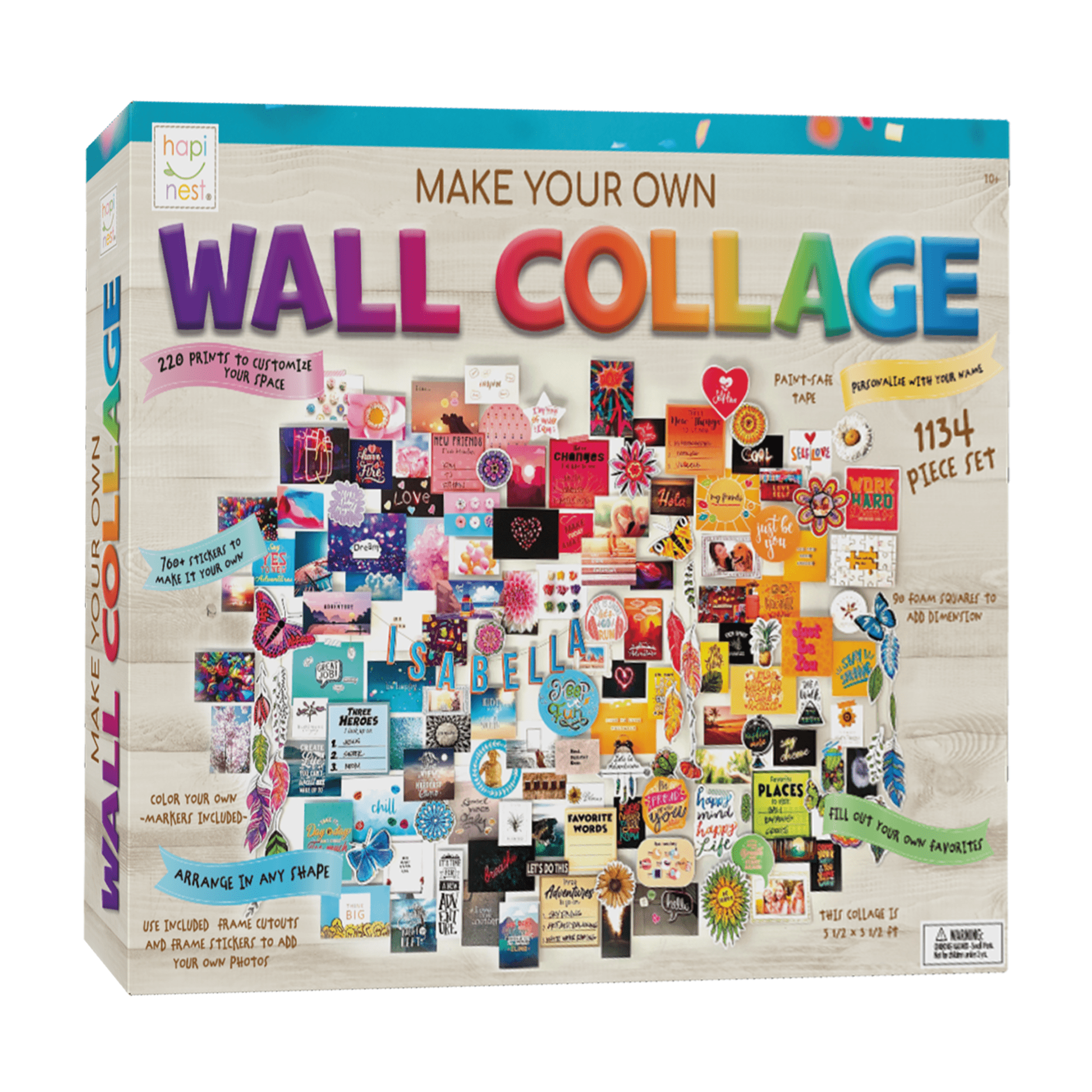 DIY Wall Collage - Craft Kit - Hapinest