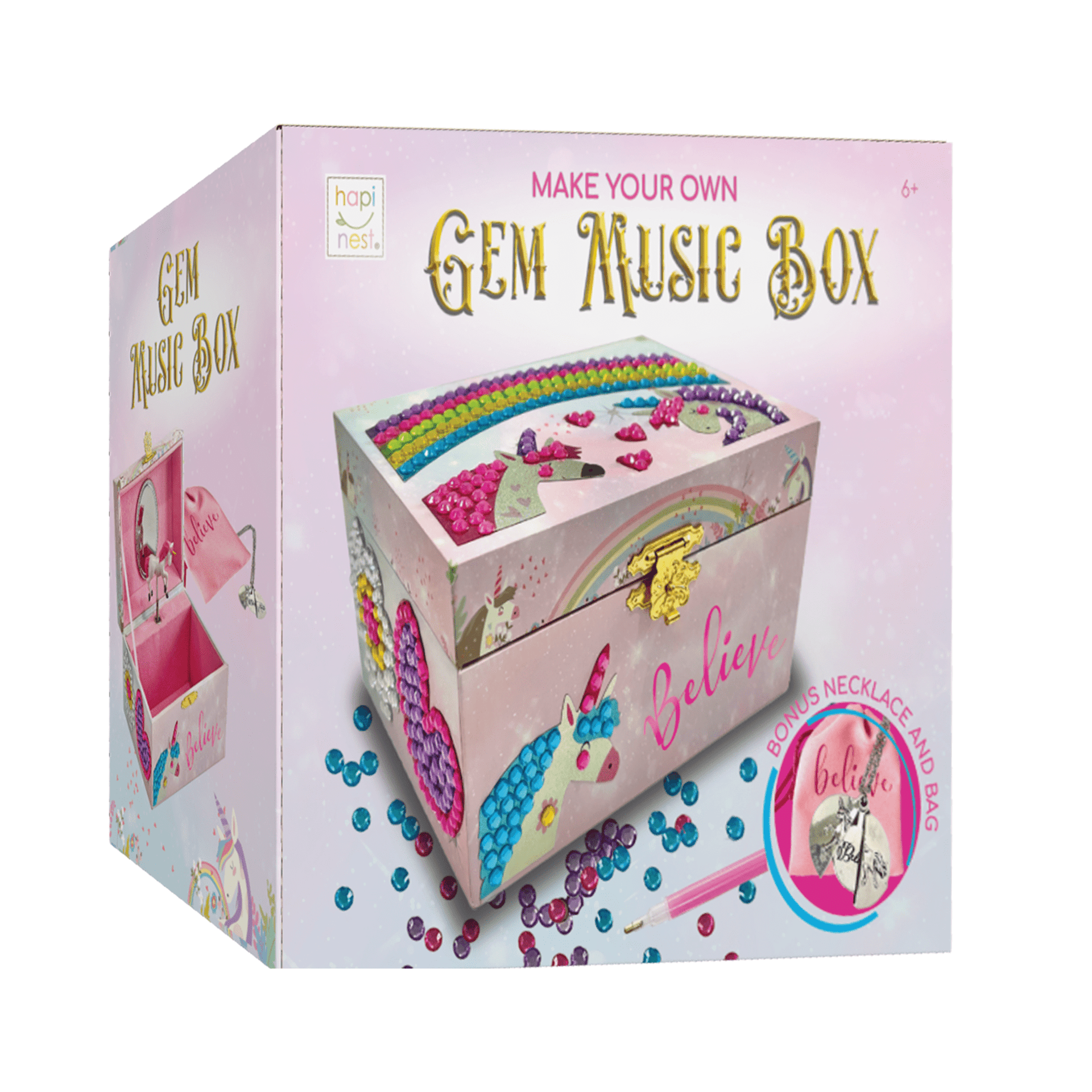 Craft box fashion make your own unicorn jewellery