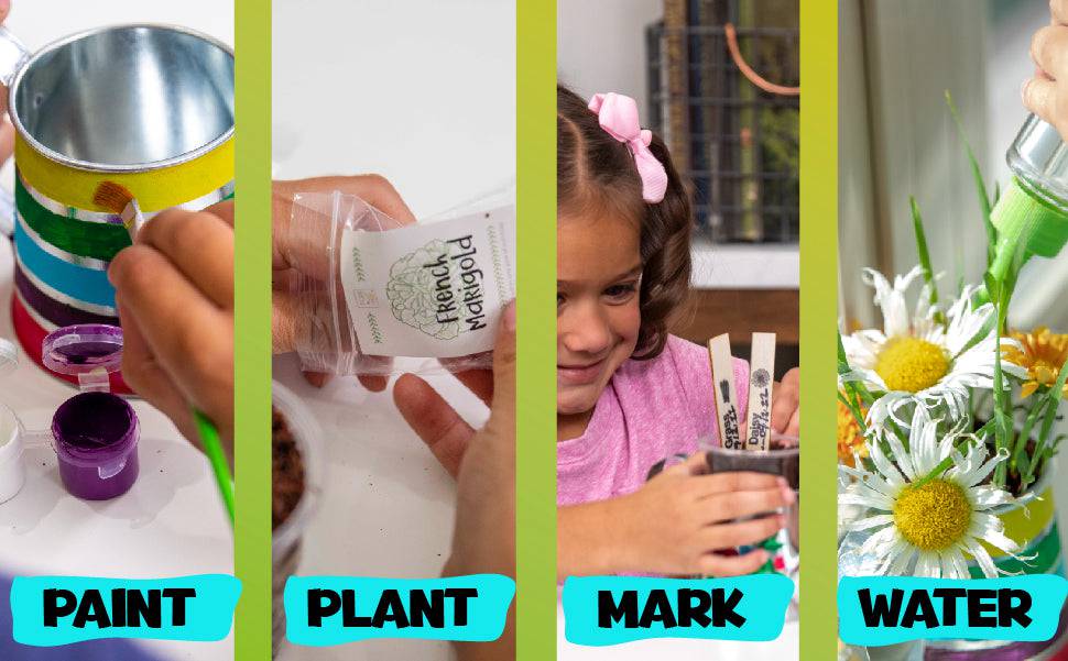 Grow & Paint Watering Can - Craft Kit - Hapinest