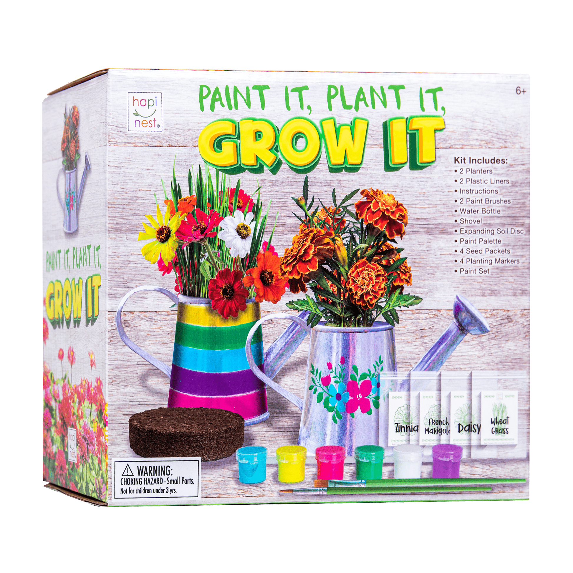 Grow & Paint Watering Can - Craft Kit - Hapinest