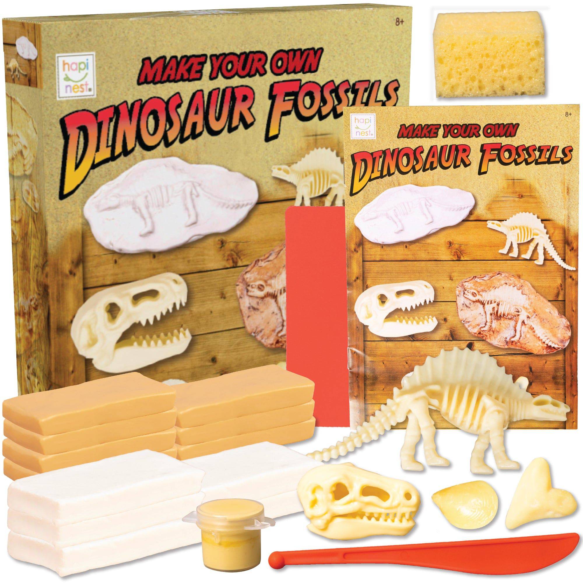 Make Your Own Dinosaur Fossils Kit - Hapinest