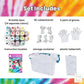 Tie Dye Party Pack - Craft Kit (Kids & Adults) - Hapinest