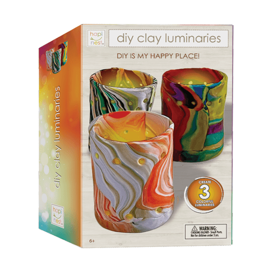 DIY Clay Luminaries - Craft Kit - Hapinest