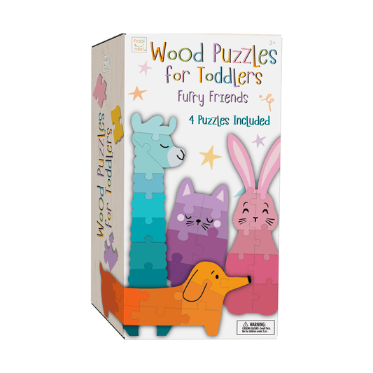 Furry Friends - Toddler Puzzle - Hapinest