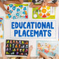 Reusable Educational Placemats (6 Pieces) - Hapinest