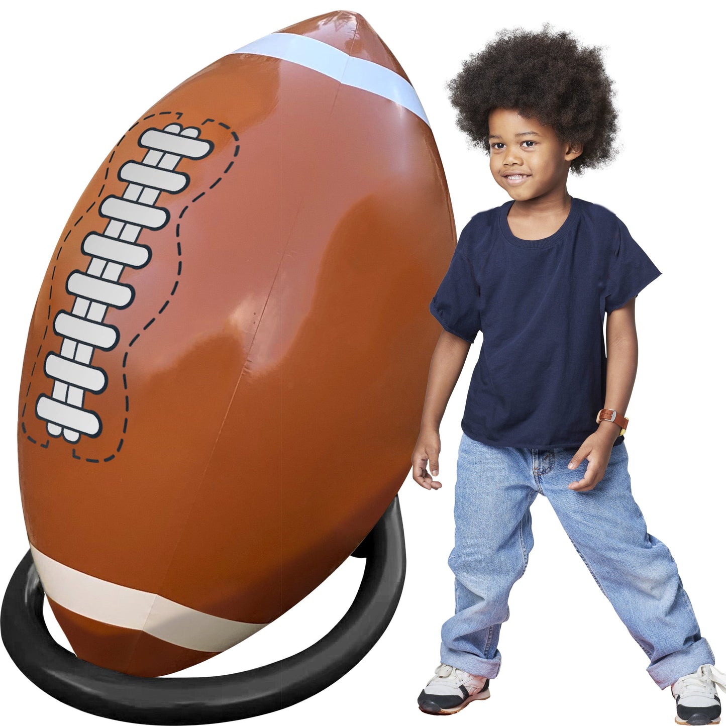 Giant Inflatable Football & Tee - Hapinest