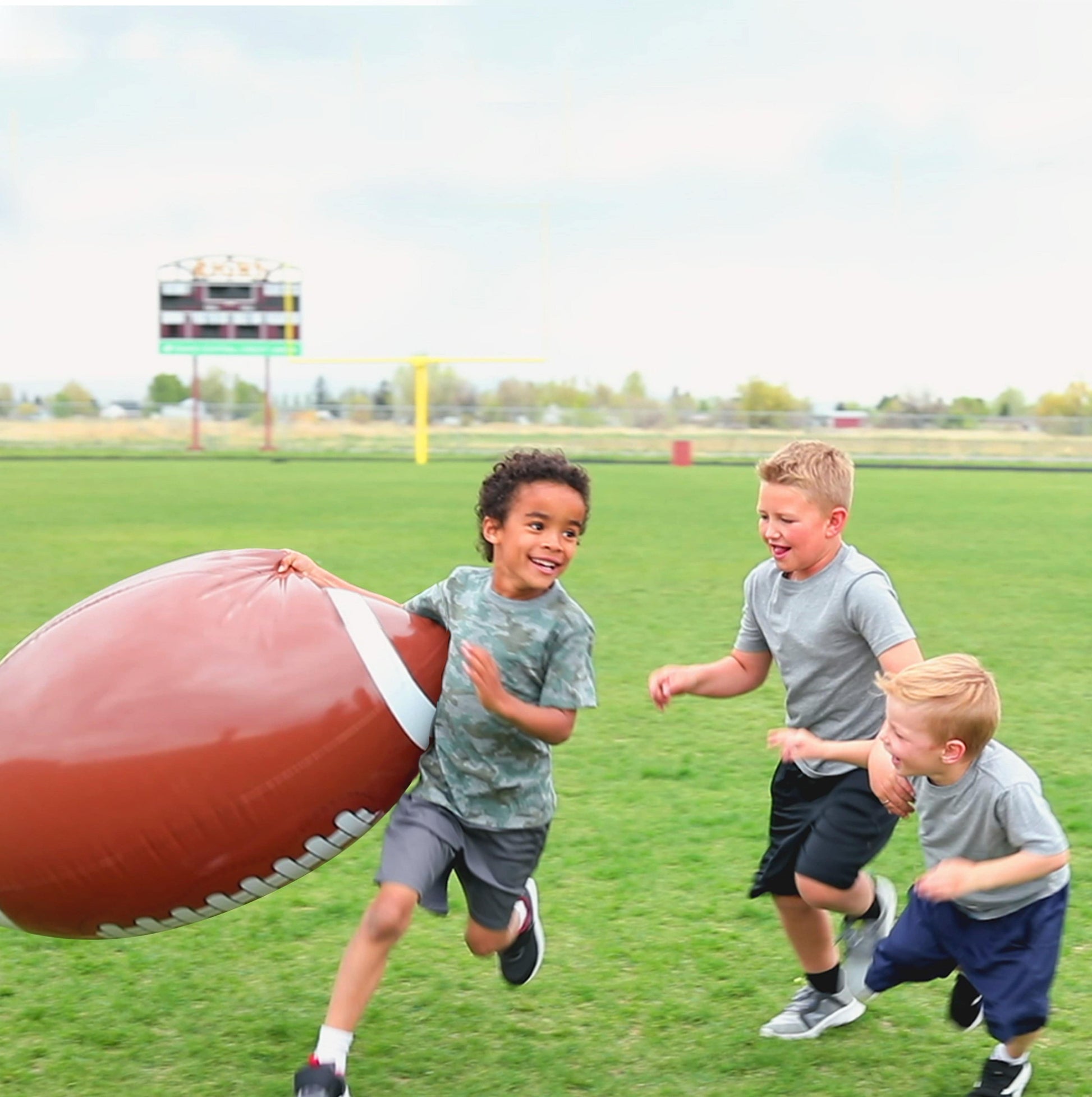 Giant Inflatable Football & Tee - Hapinest