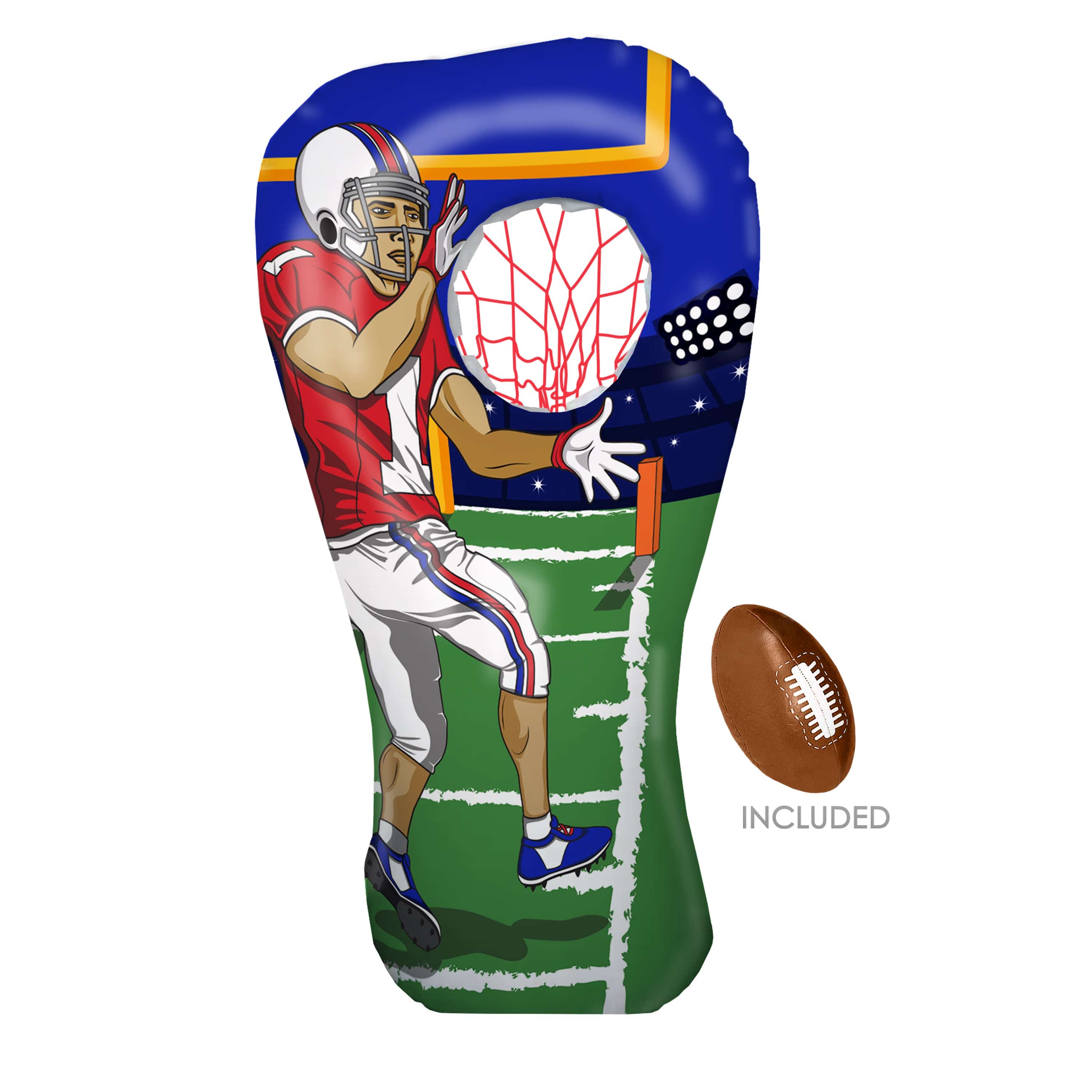 Giant Inflatable Football Toss Game - Hapinest