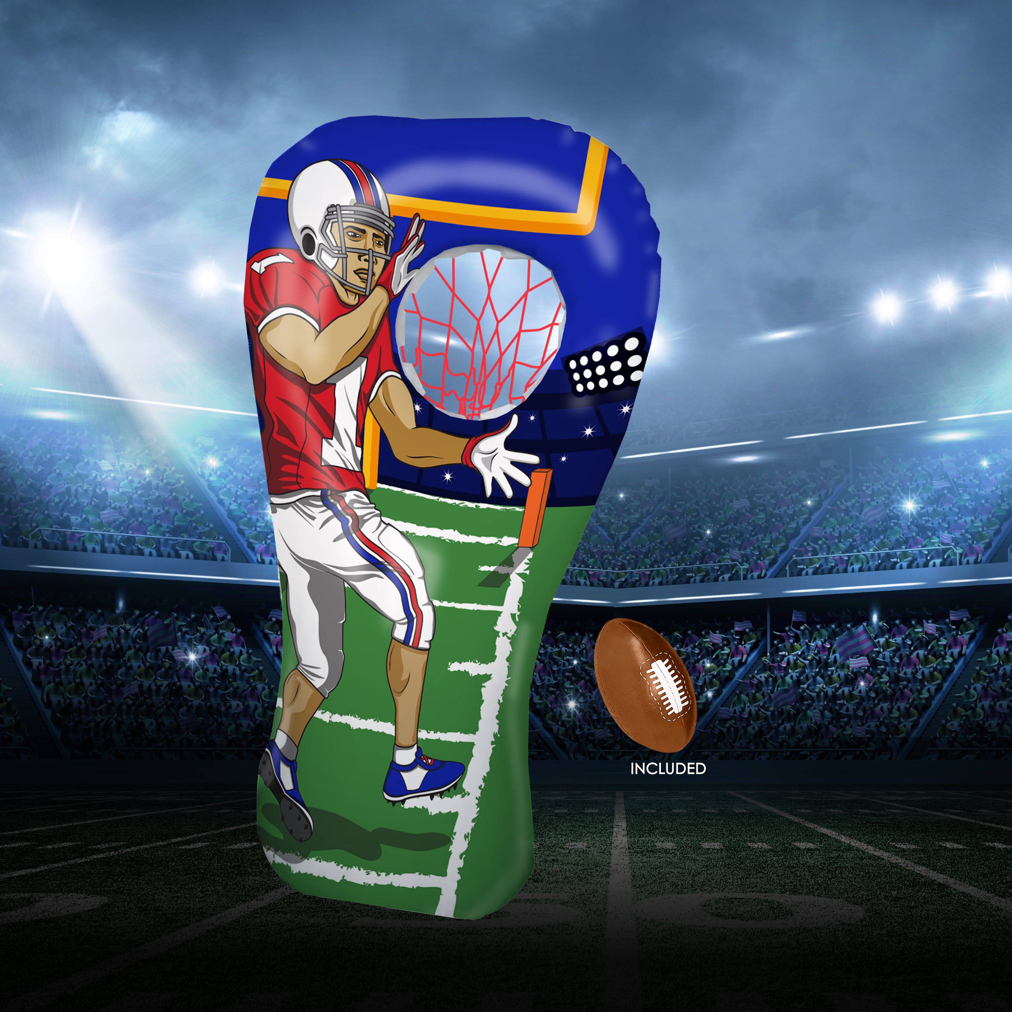 Inflatable Football Toss Target Party Game - Hapinest