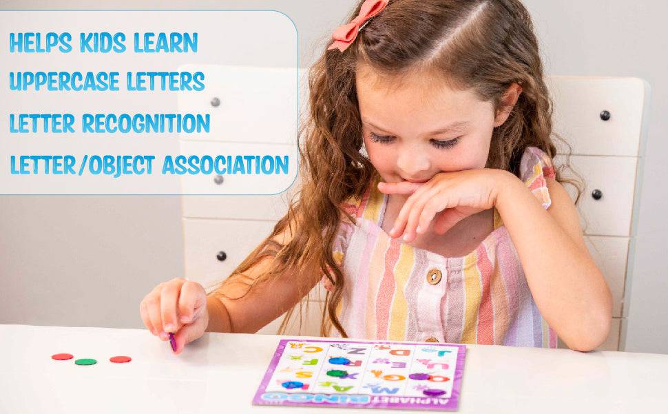 Alphabet Bingo Learning Game - Hapinest