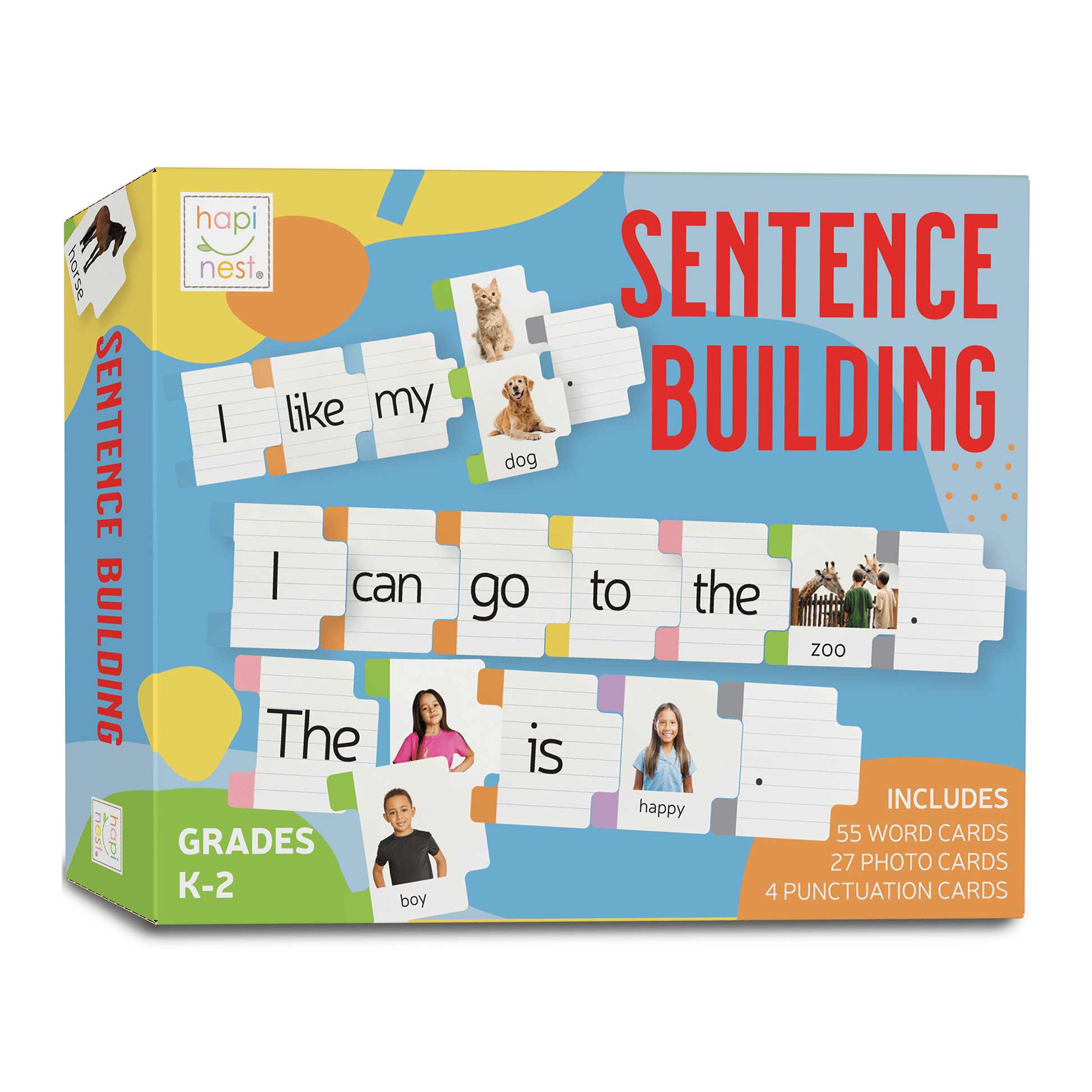 Sentence Building Learning Game - Hapinest