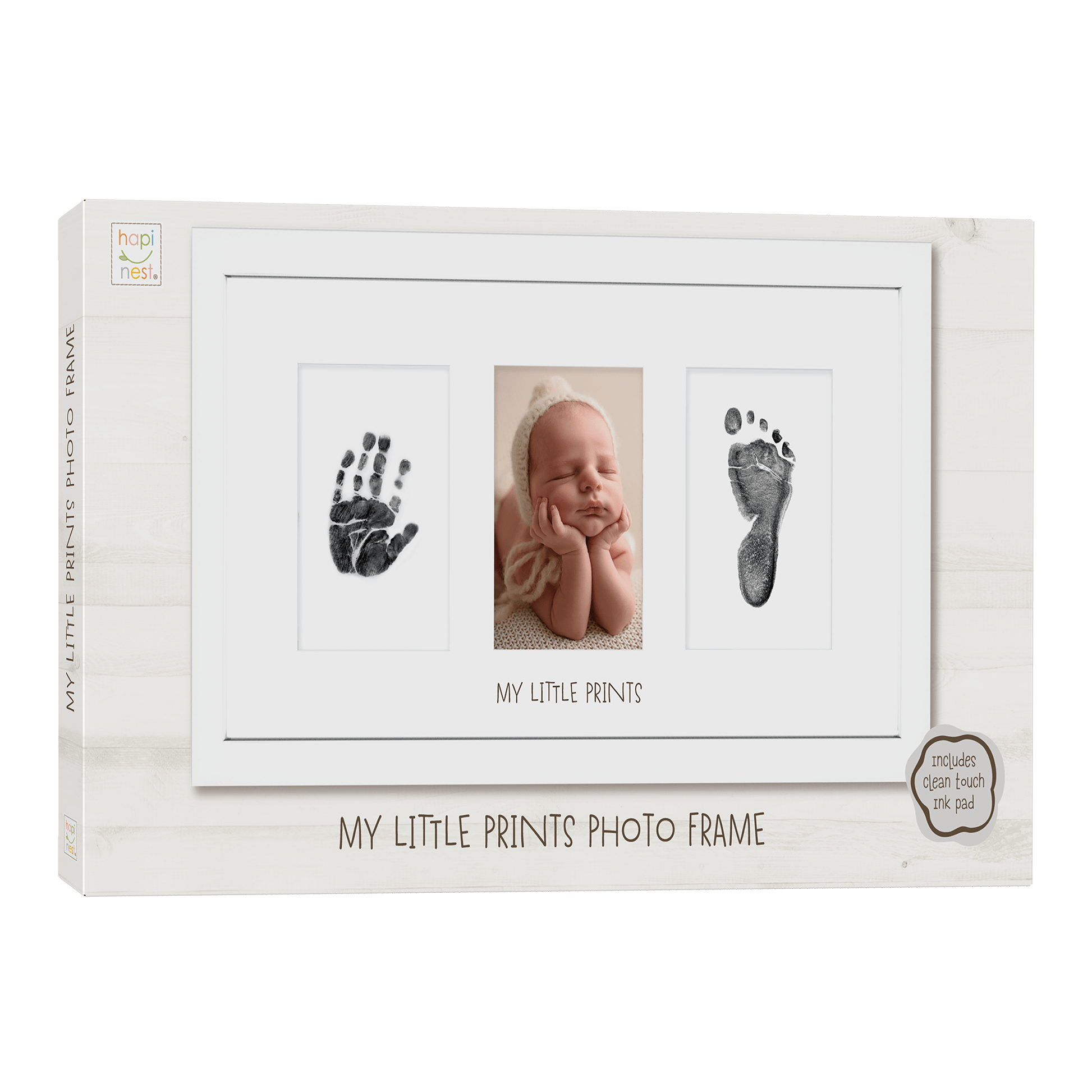 Newborn Baby Hand & Footprint Photo Frame - Hapinest