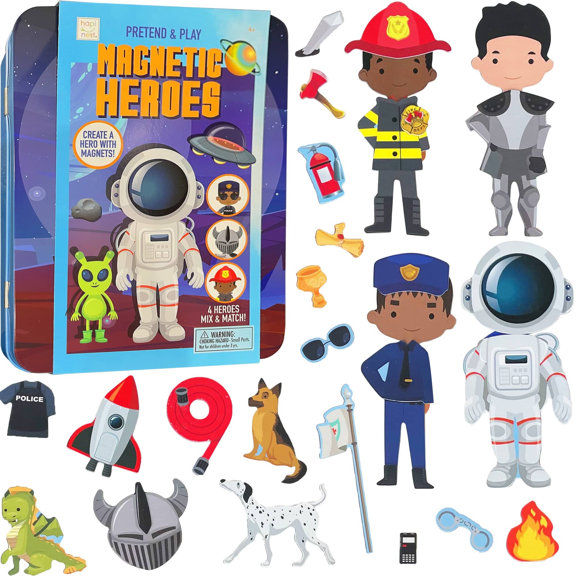 Pretend & Play - Magnetic Heros - Hapinest