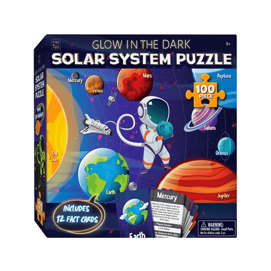 Glow in the Dark - Solar System Puzzle - Hapinest