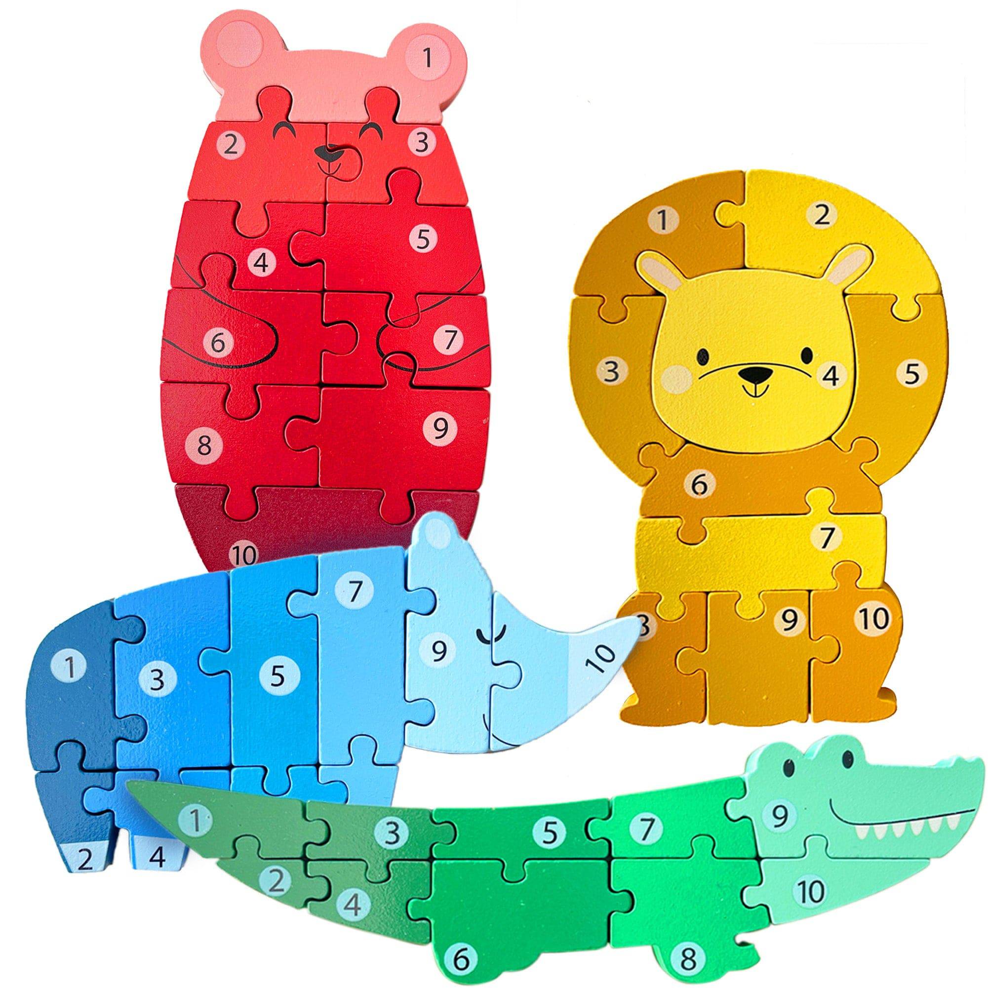 Zoo Friends - Toddler Puzzle - Hapinest