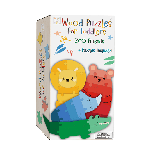 Zoo Friends - Toddler Puzzle - Hapinest