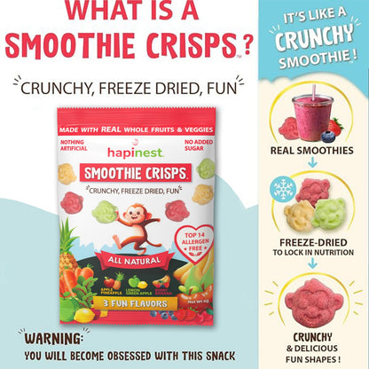 3 Fun Flavors - Hapinest | Freeze Dried Fruits & Veggies