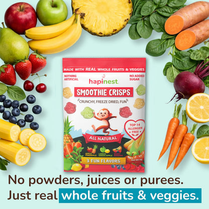 3 Fun Flavors - Hapinest | Freeze Dried Fruits & Veggies