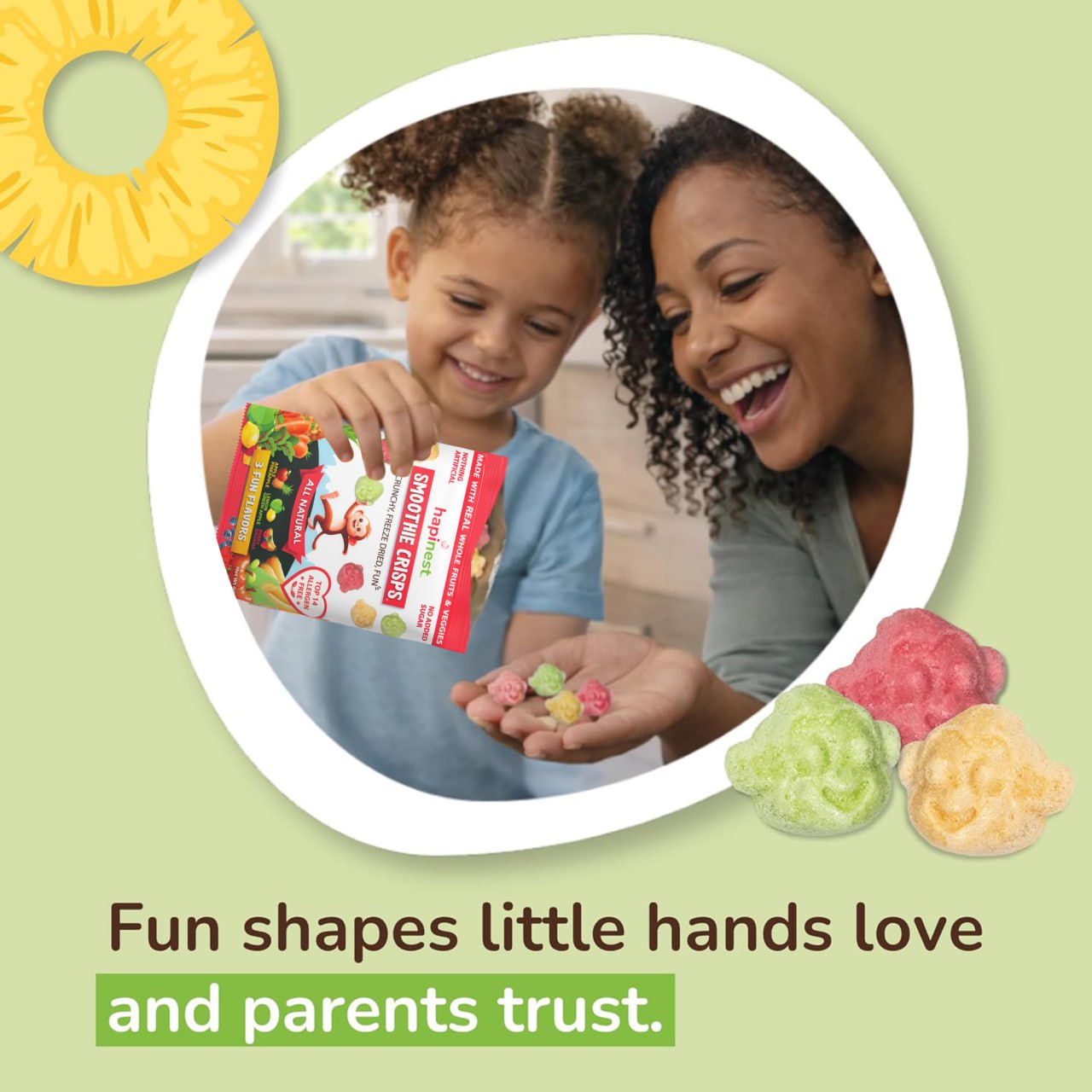 3 Fun Flavors - Hapinest | Freeze Dried Fruits & Veggies