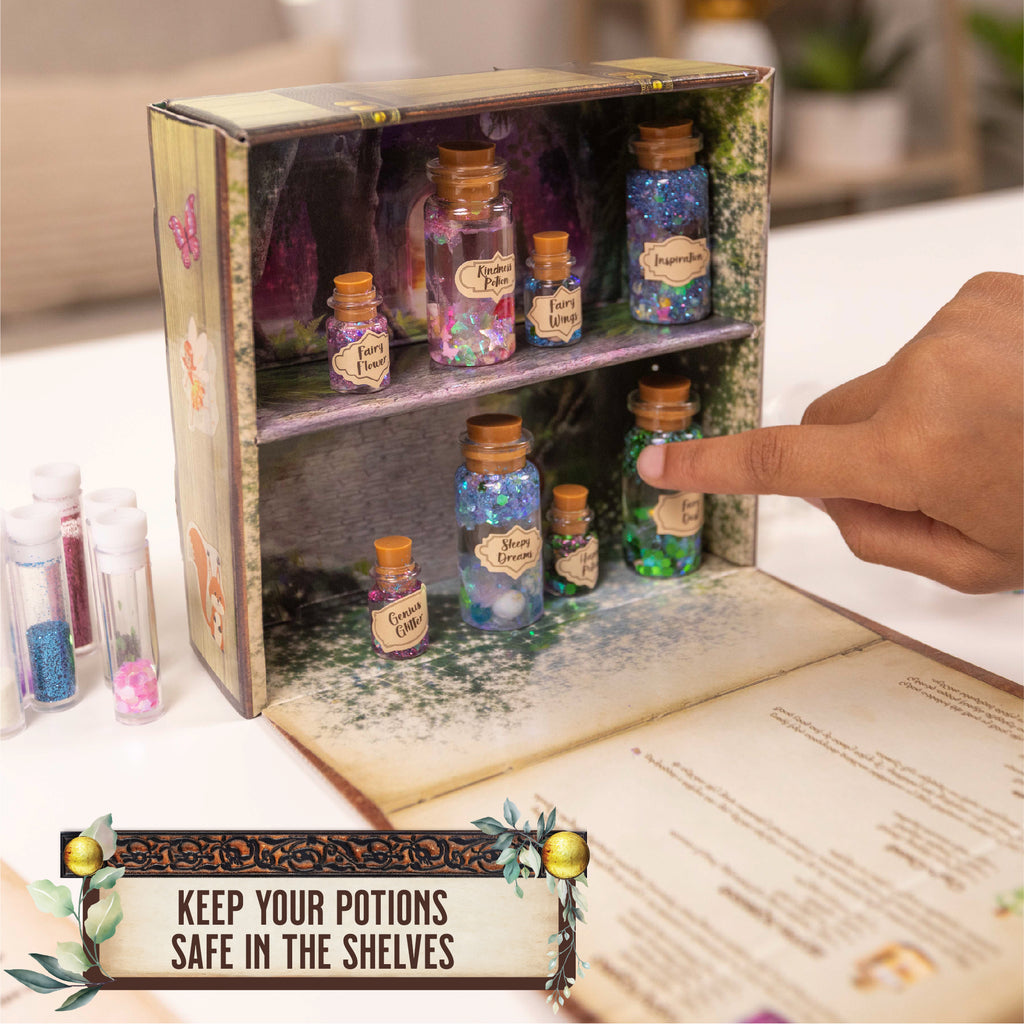  DIY Fairy Potions Kit for Kids - Make Your Own Fairy Potions  Arts & Crafts Set - Great Gift for Kits 5 6 7 8 9 10 Years and Up (Fairy) :  Toys & Games